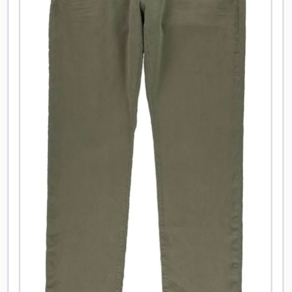 Green khaki J Brand Kane Straight leg pants - Picture 2 of 9